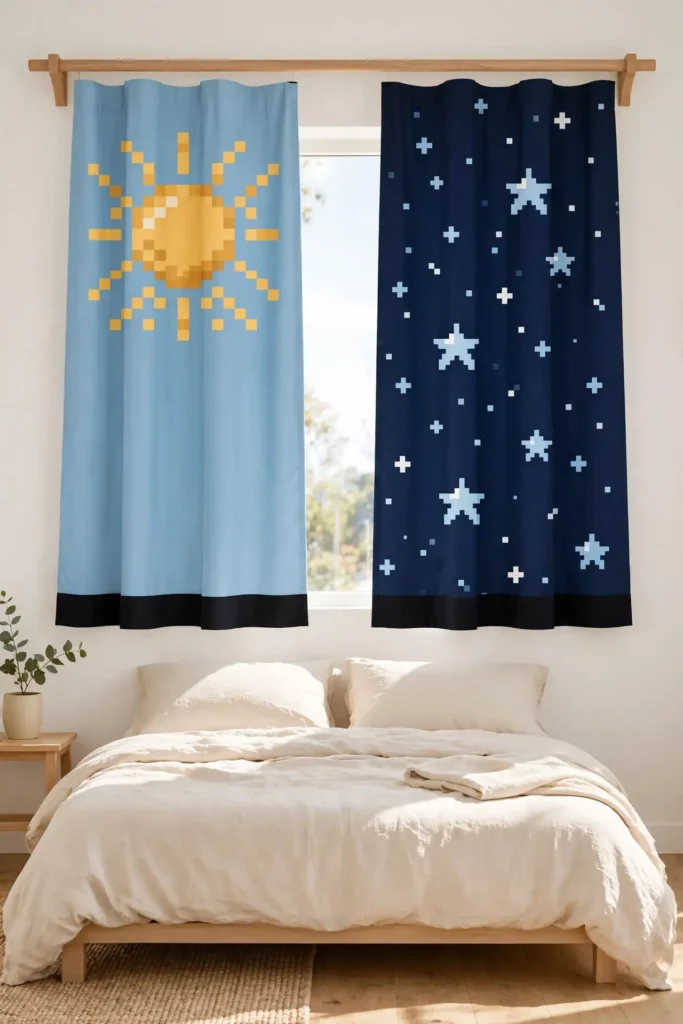 Day Night Cycle Curtains