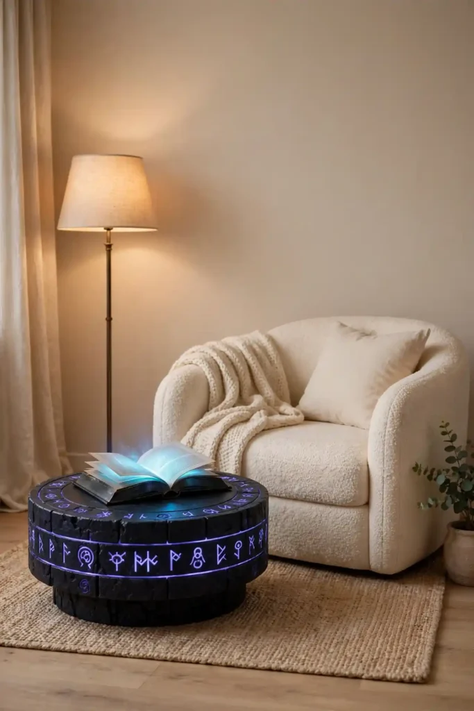 Enchanting Table Reading Nook