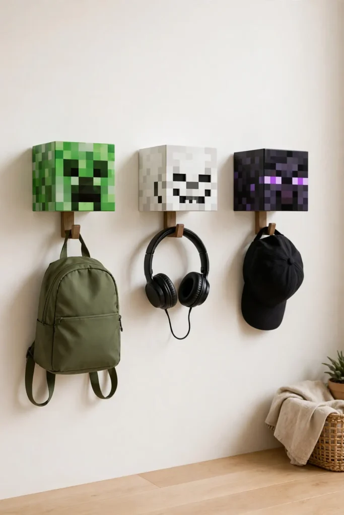 Mob Head Wall Hooks