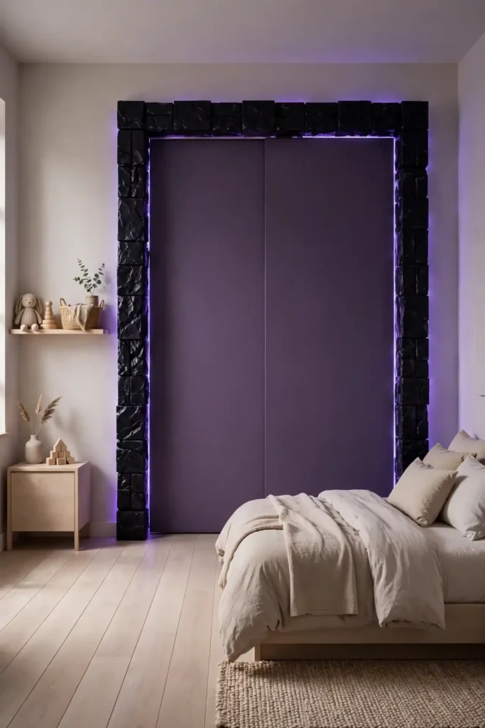 Nether Portal Closet Doors