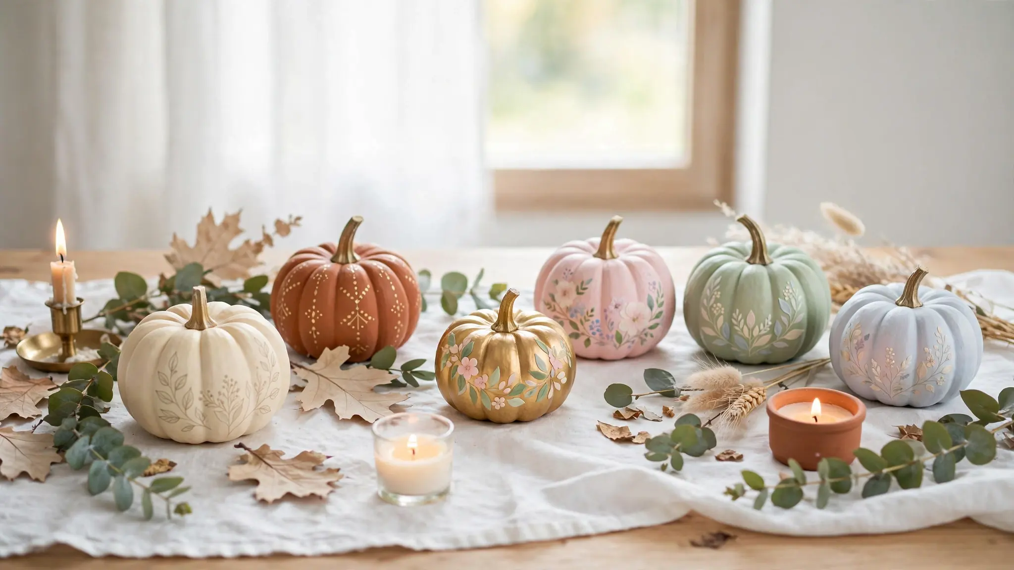 mini pumpkin painting ideas