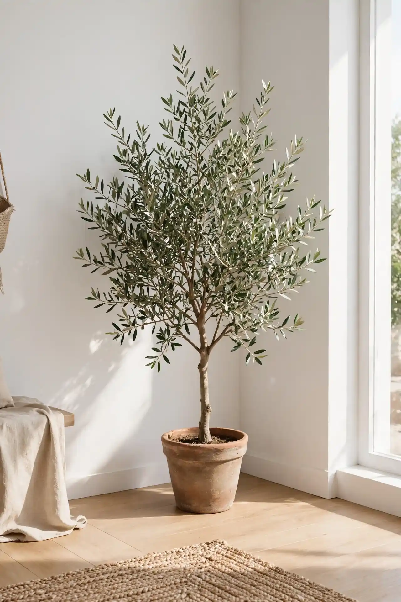 Potted Olive Tree