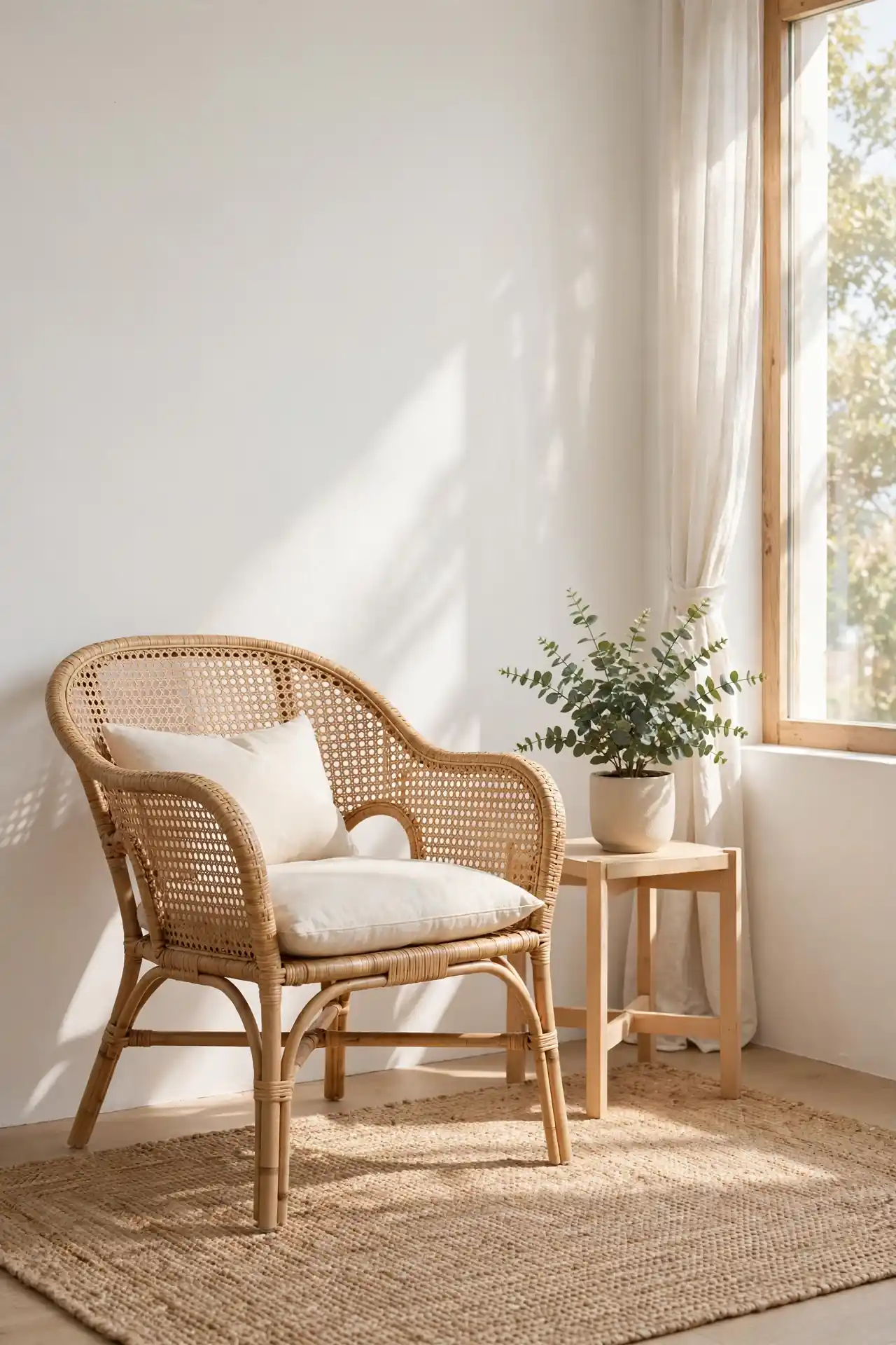 Rattan Accent Chair