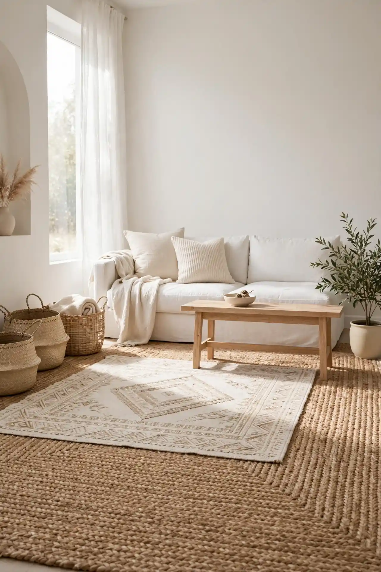 Woven Jute Rug