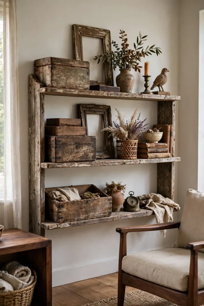 Distressed Wood Decor