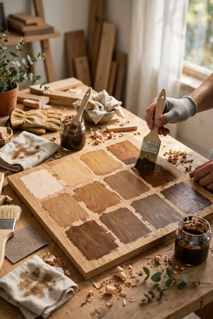 Stain Matching Steps