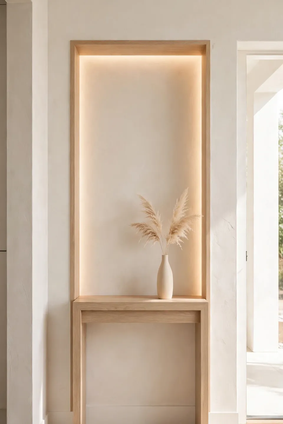 Backlit Wall Niche