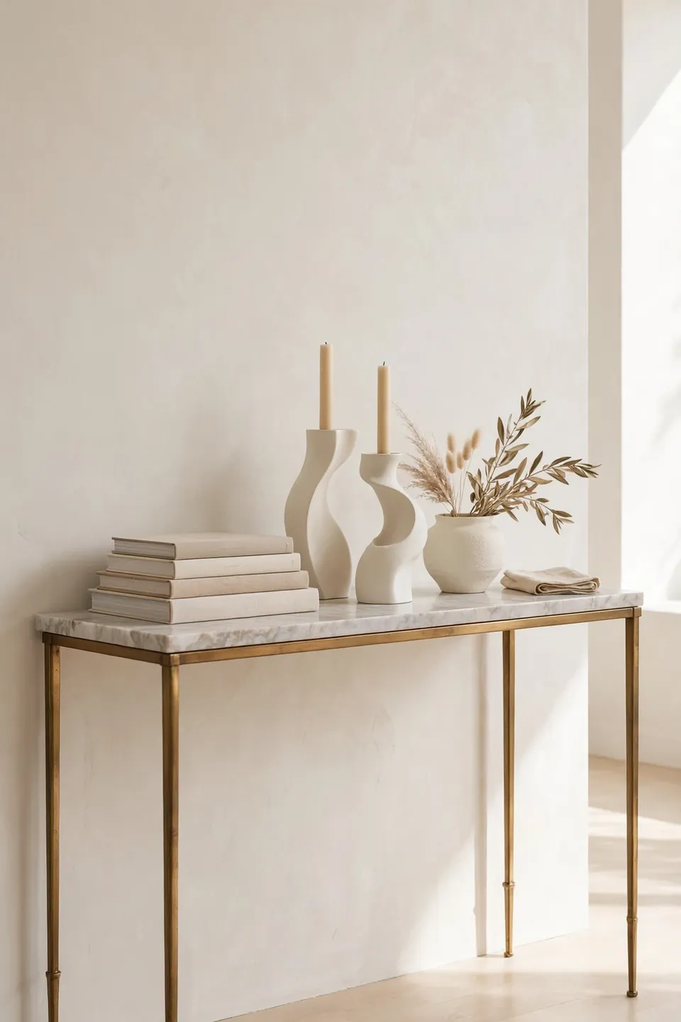 Brass Accent Table