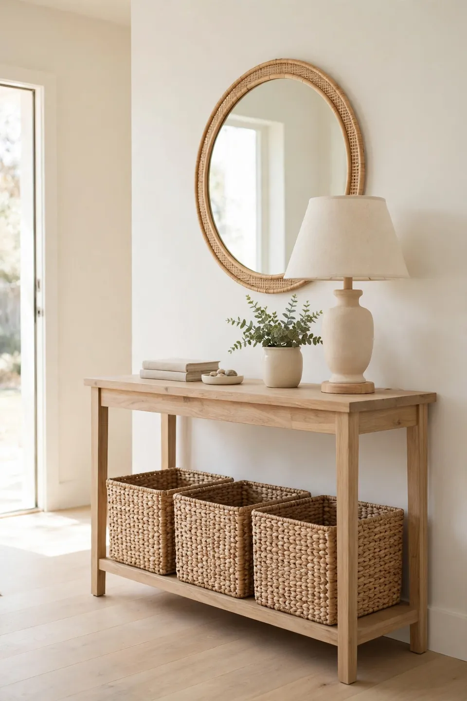 Woven Basket Storage