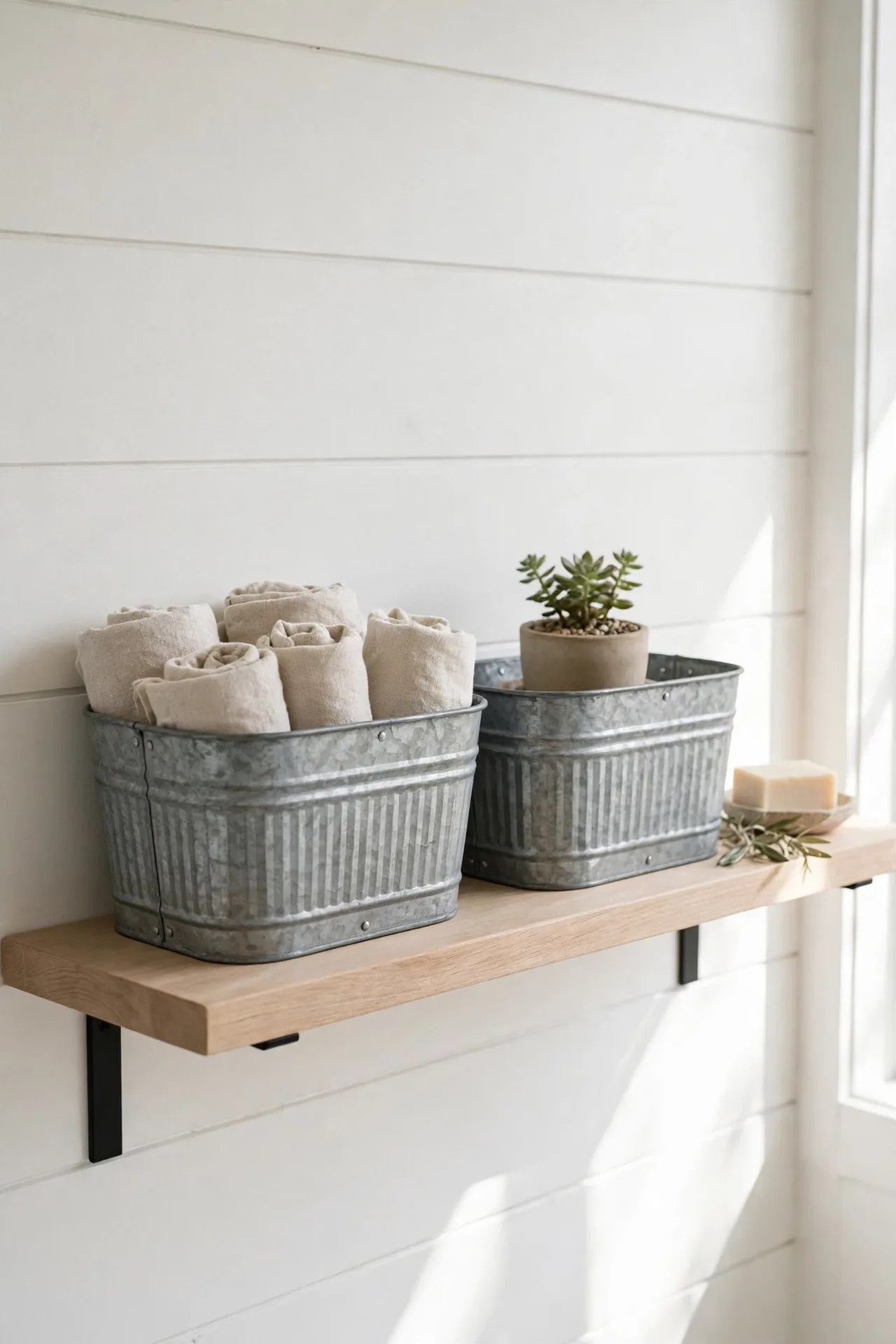 Galvanized Metal Accents