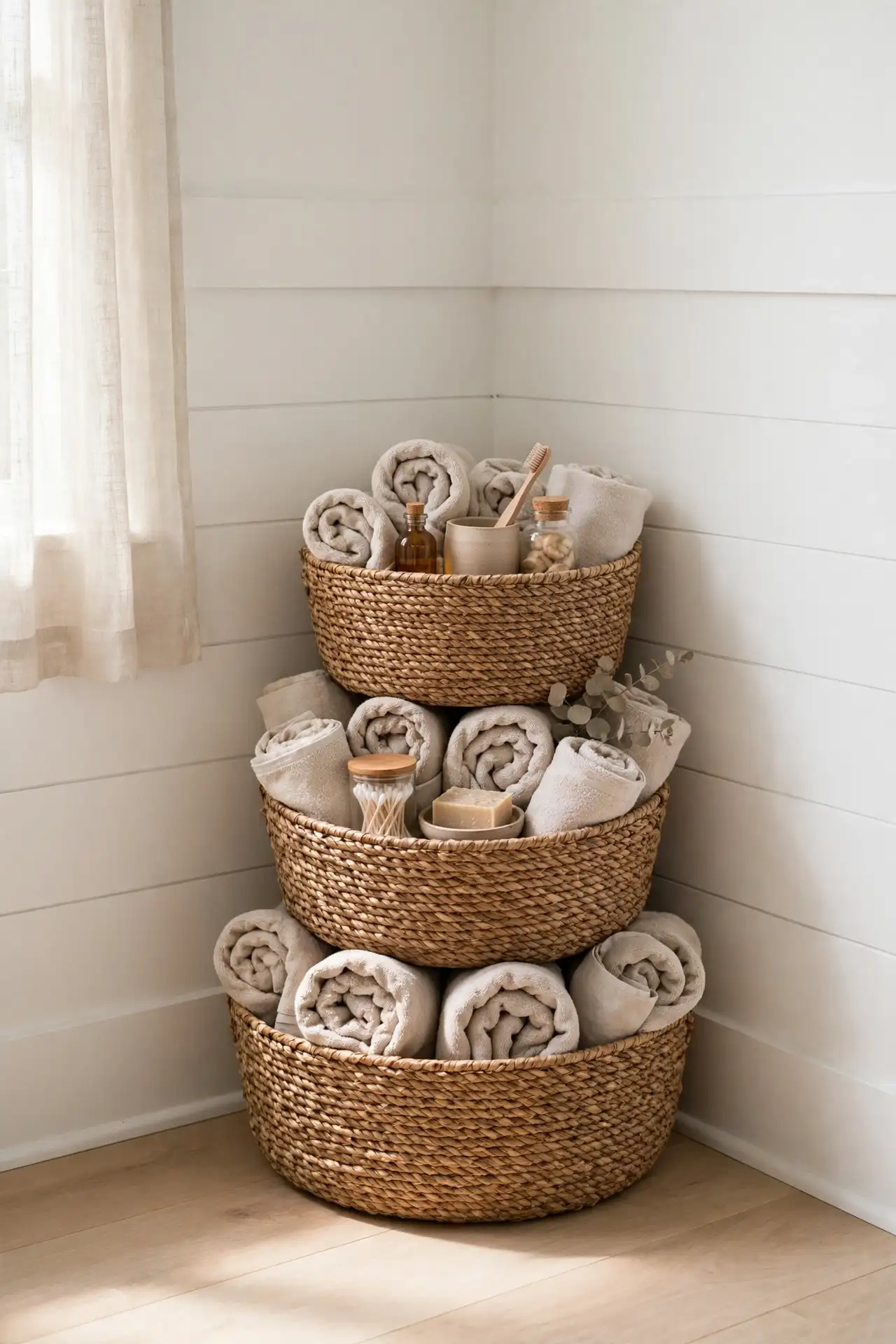 Woven Basket Storage