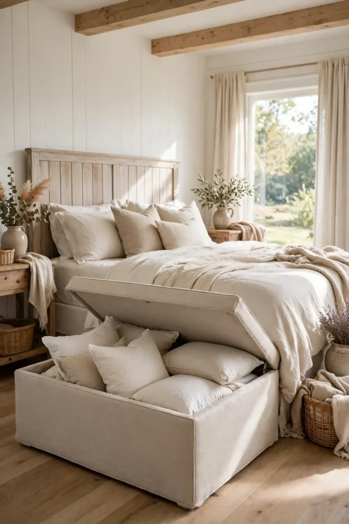 Hidden Ottoman Storage