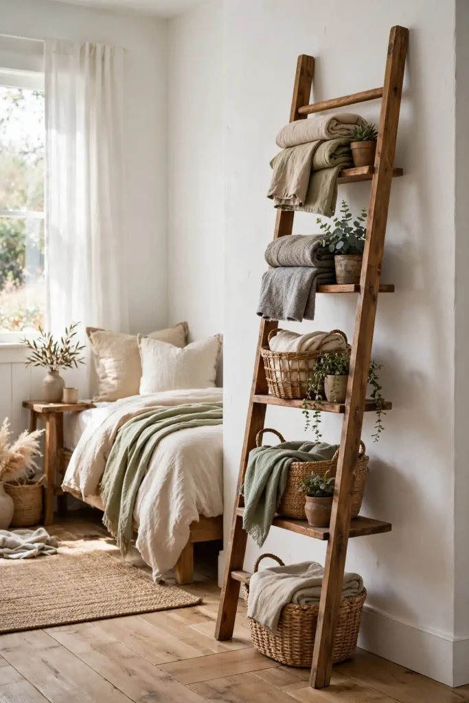 Ladder Shelf Display