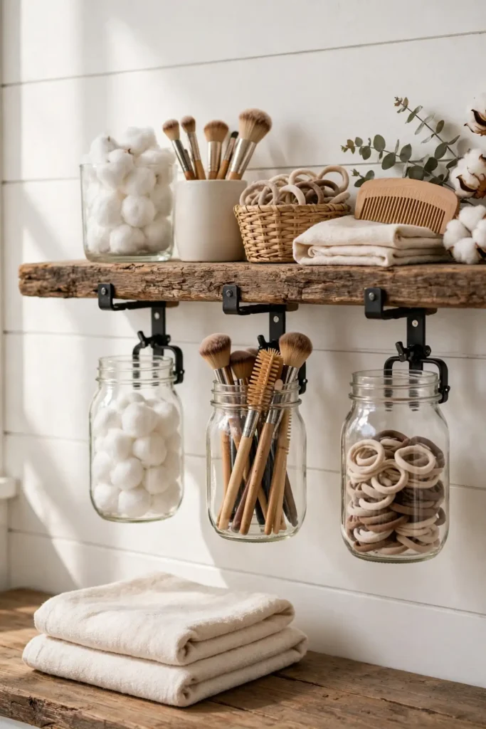Mason Jar Organizers