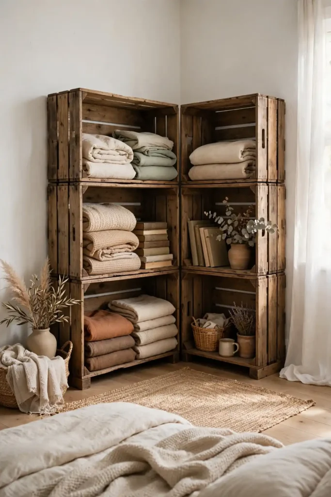 Rustic Wood Crates