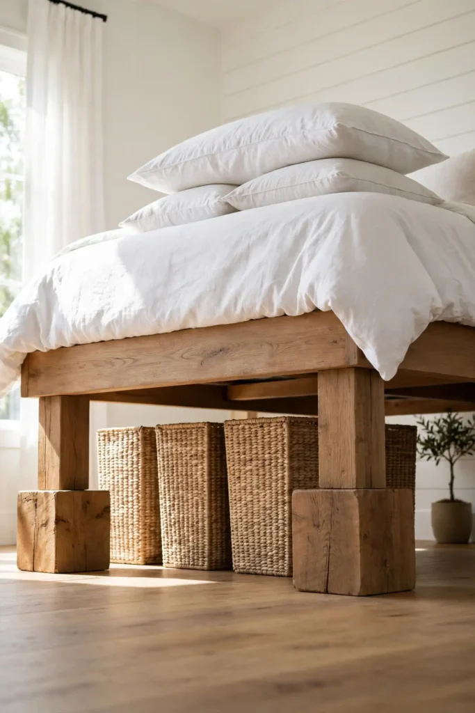 Wooden Bed Risers