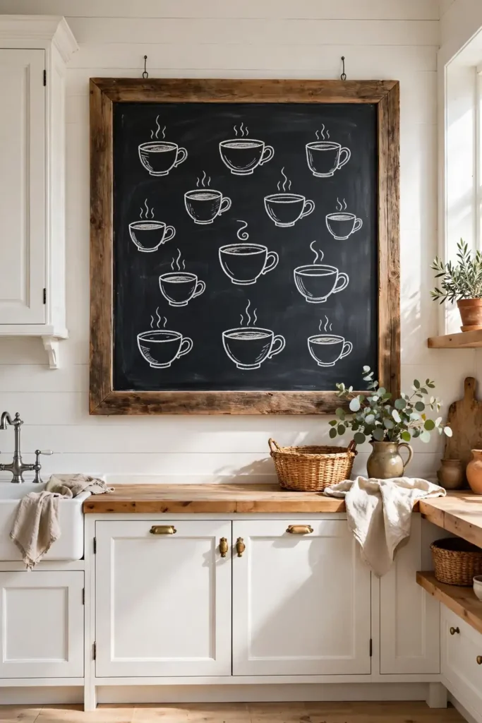 Chalkboard Message Board