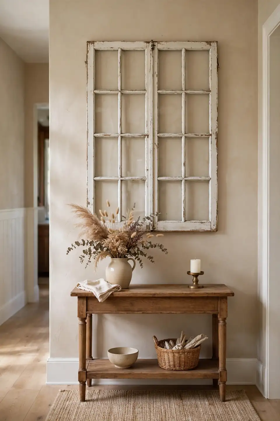 Distressed Window Frames