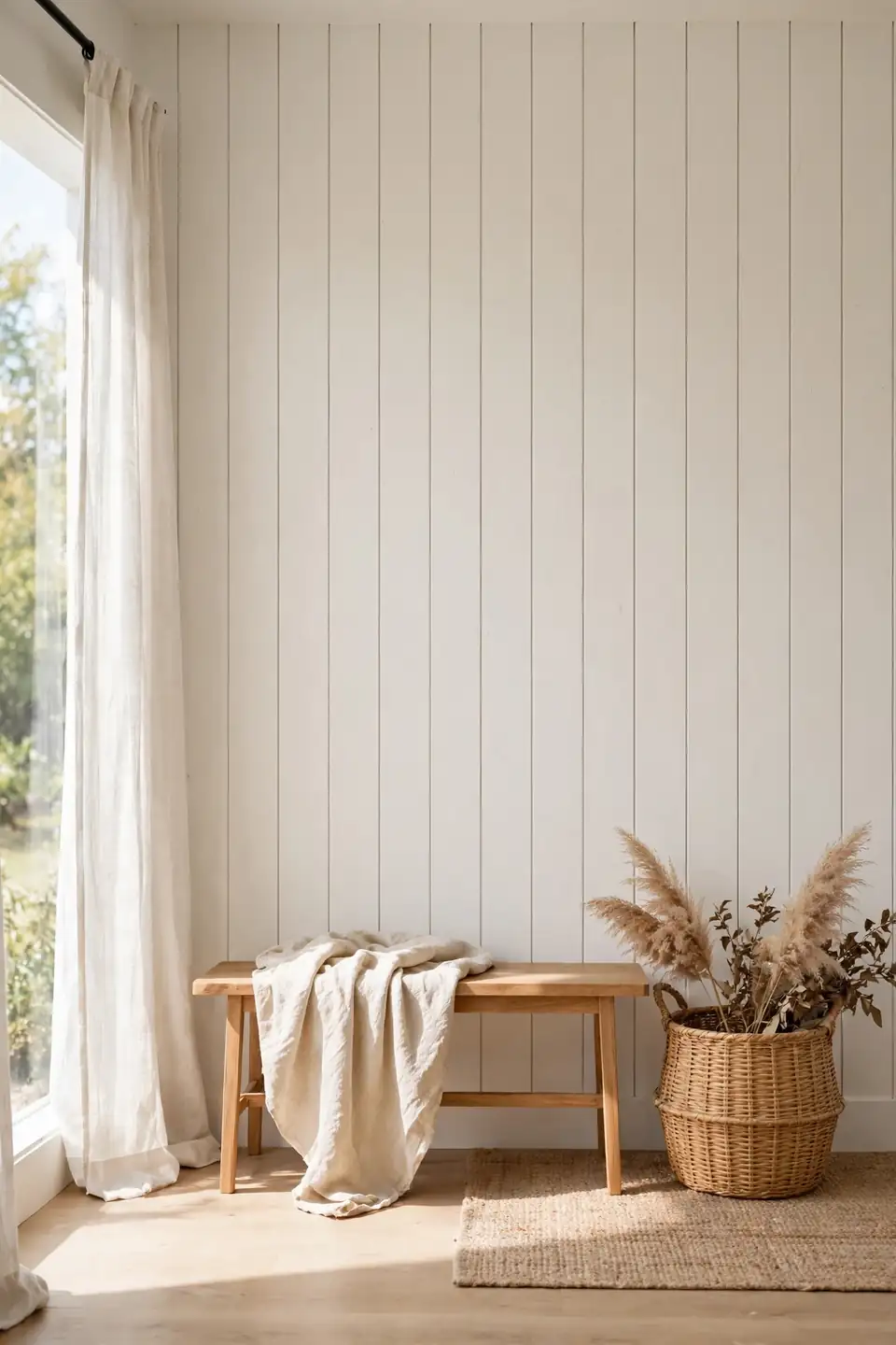Shiplap Accent Wall