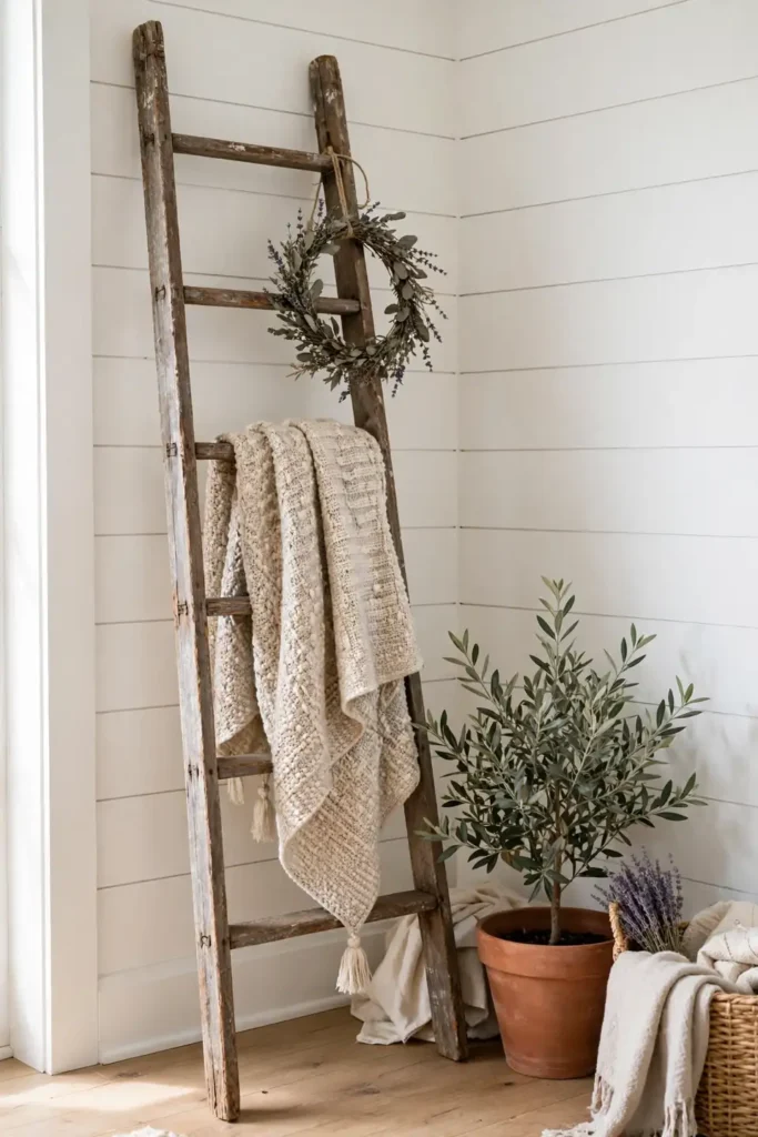 Vintage Ladder Display