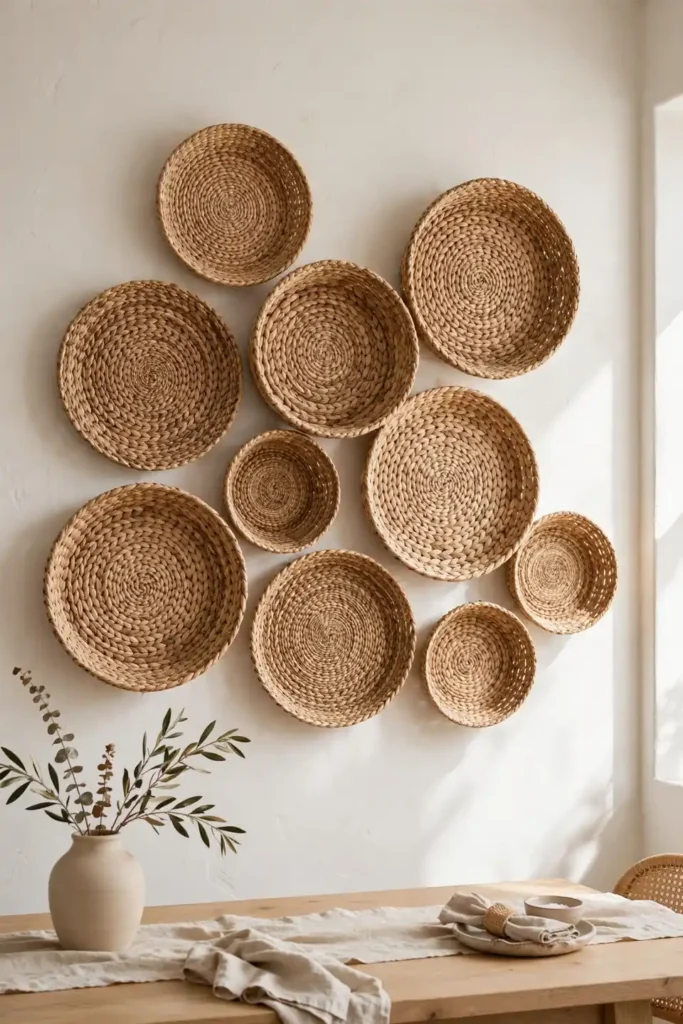Woven Basket Display
