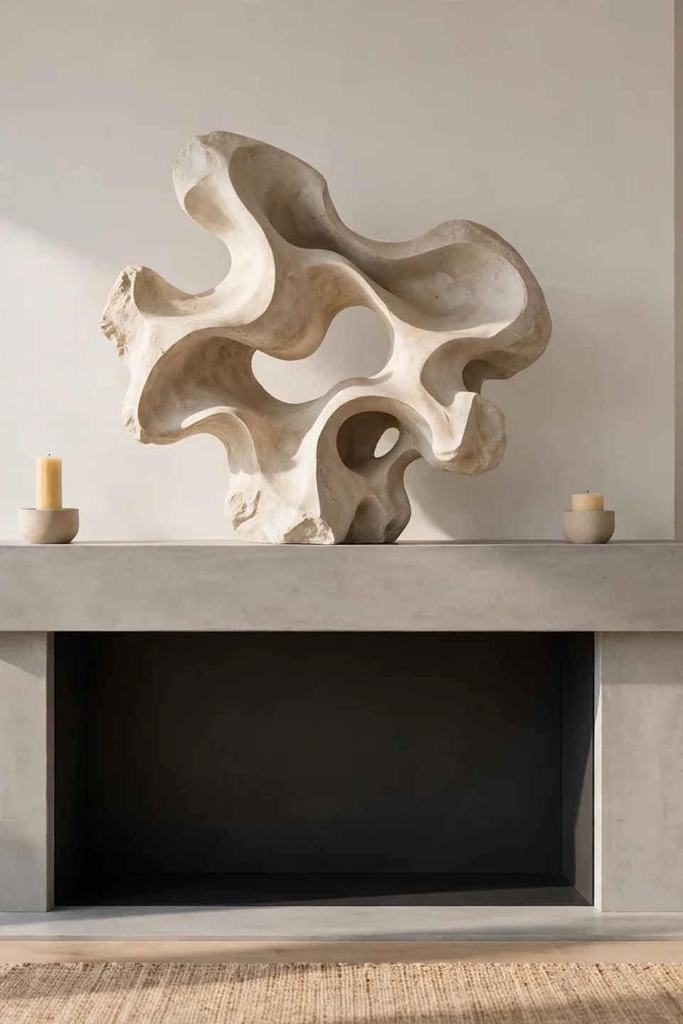 Abstract Sculpture Focus