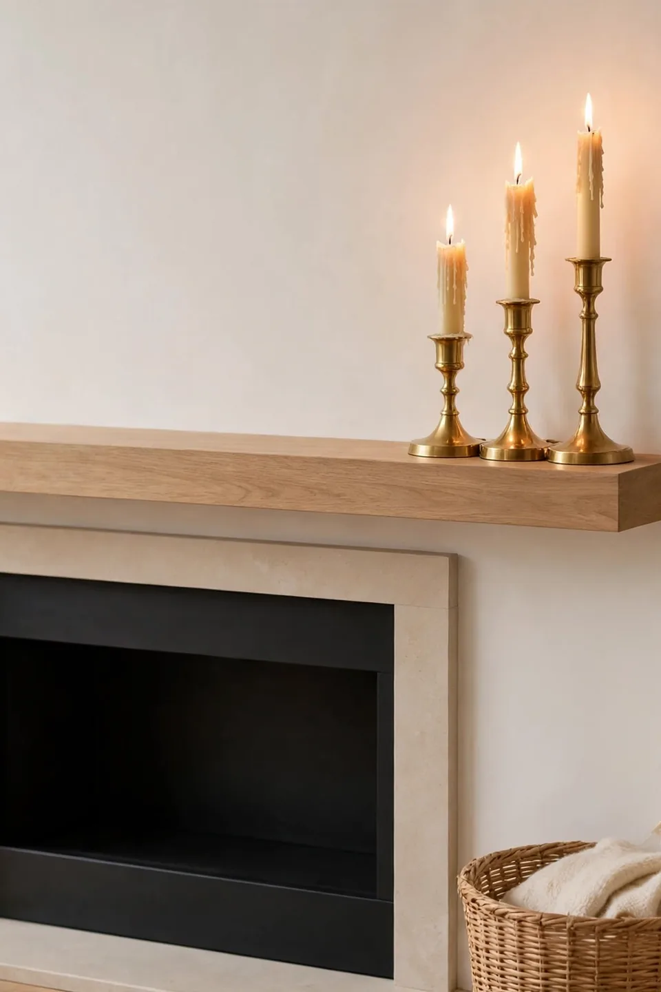 Brass Candlestick Trio