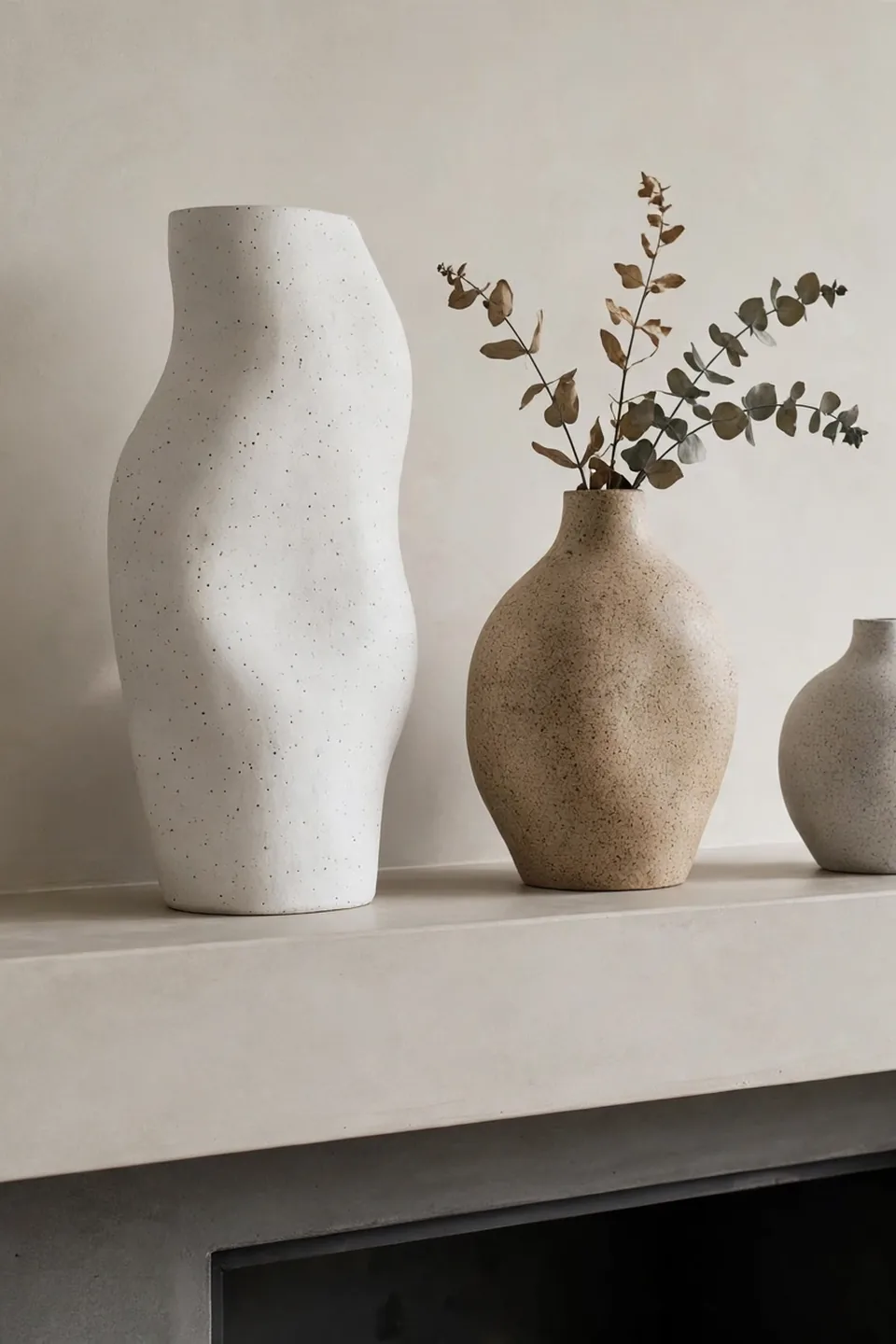 Sculptural Ceramic Vases