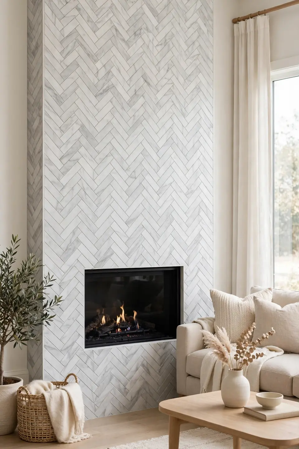 Herringbone Tile Layout