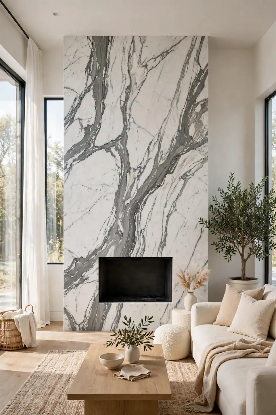 Marble Slab Elegance