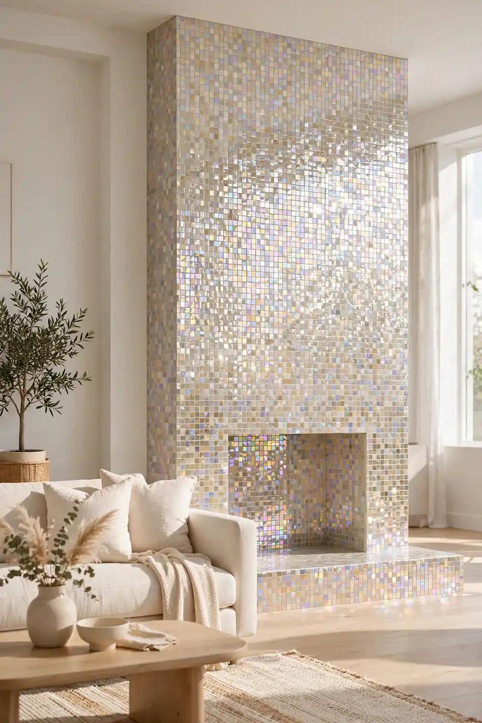 Mosaic Glass Shimmer