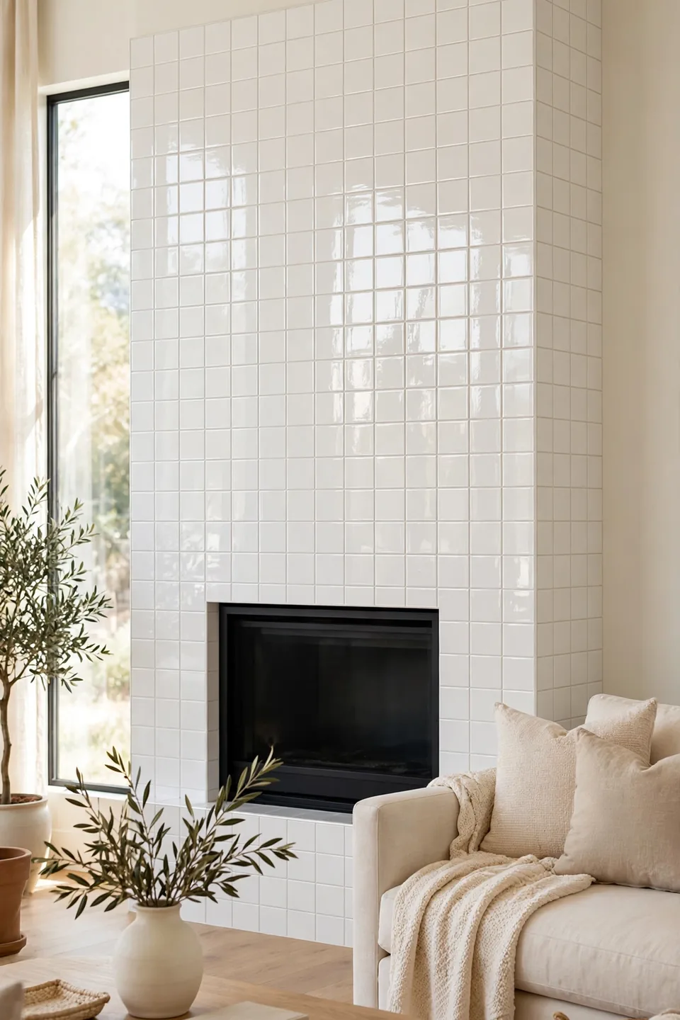 White Glossy Brightness