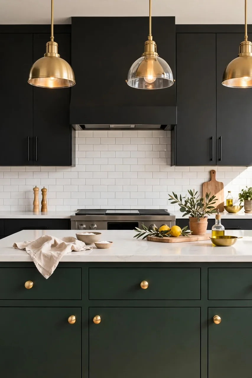 Black and Brass Mix