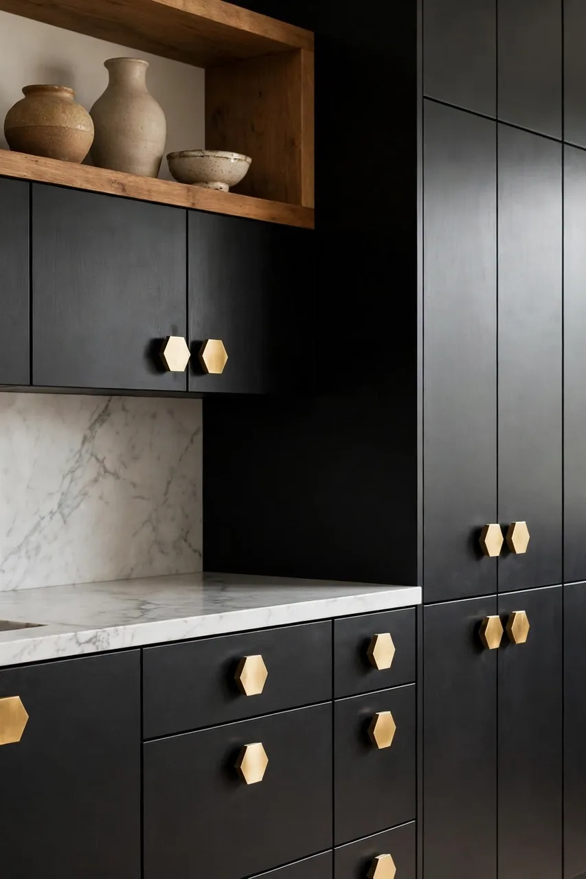 Hexagonal Cabinet Knobs