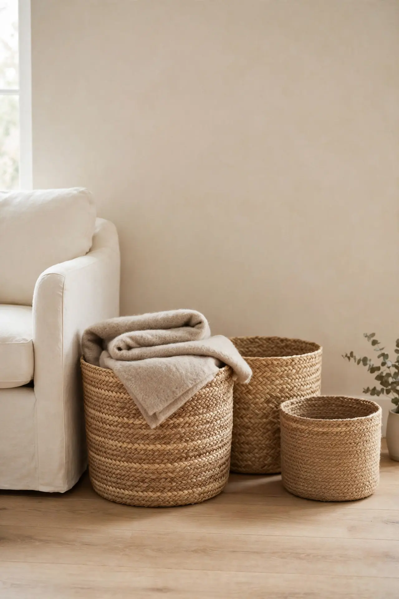 Natural Fiber Baskets