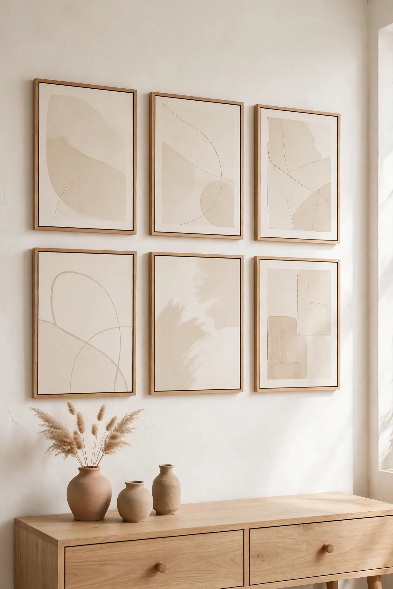 Neutral Gallery Wall