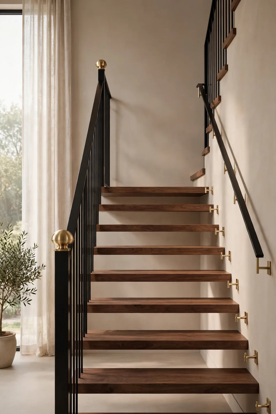 Brass Stair Details