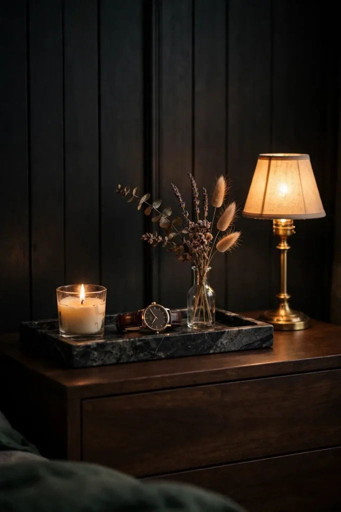 Black Marble Tray