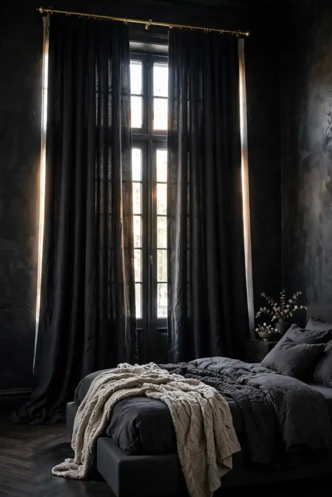 Blackout Linen Curtains