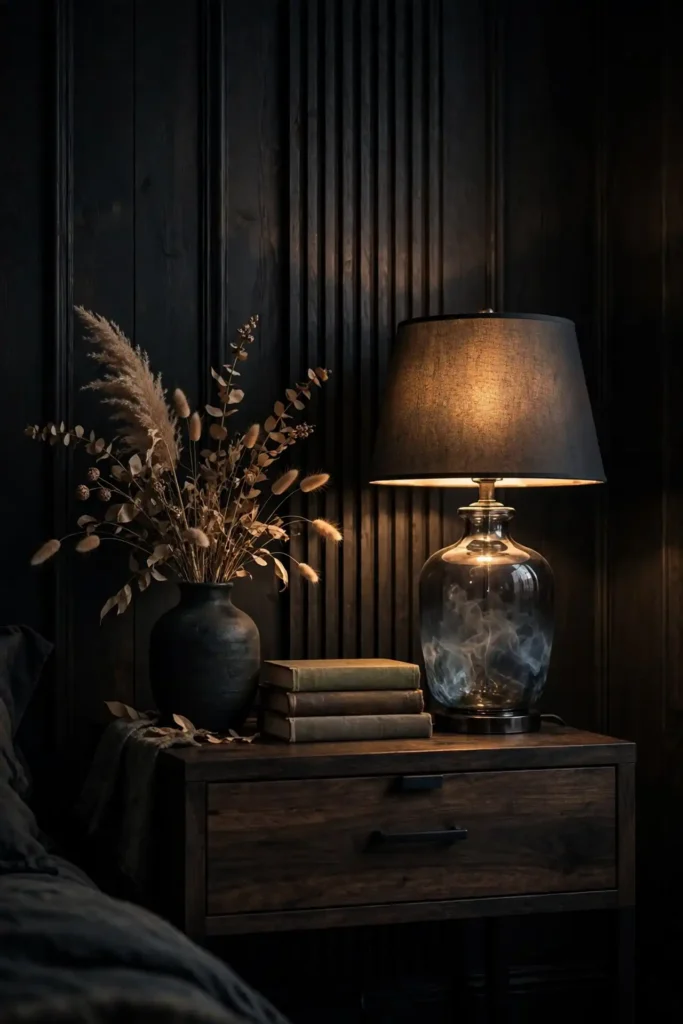 Smoky Glass Lamps