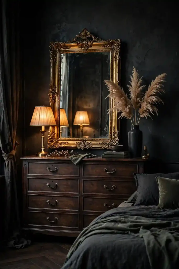 Vintage Gold Mirror