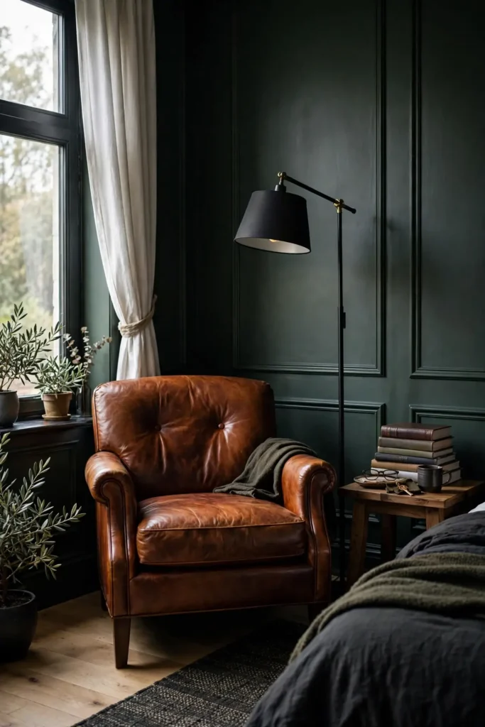 Leather Accent Chairs
