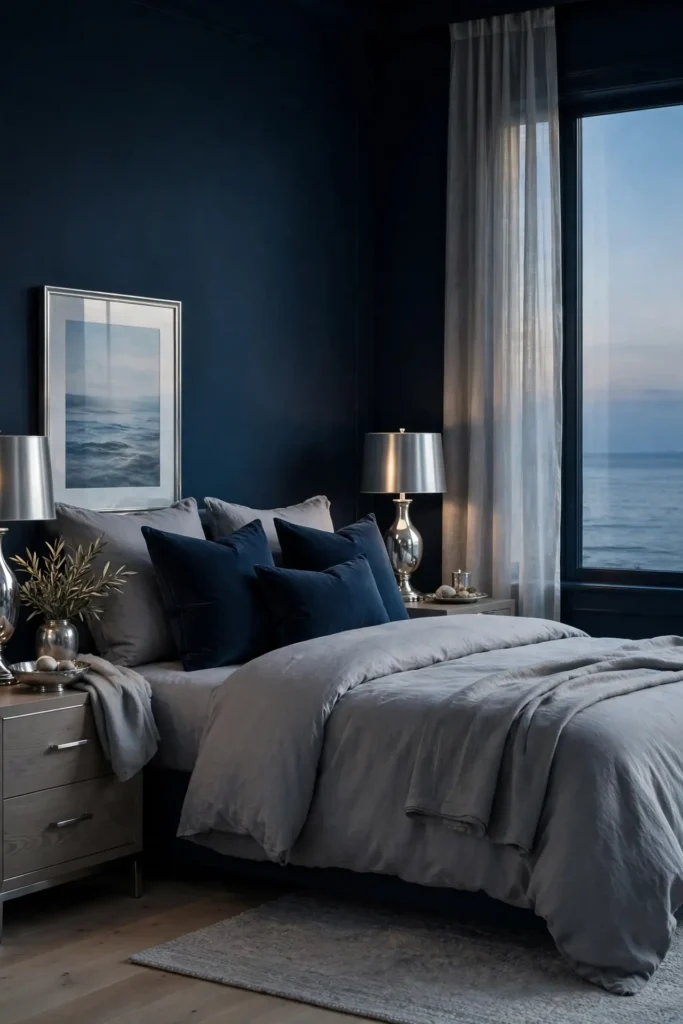 Navy Blue Depth