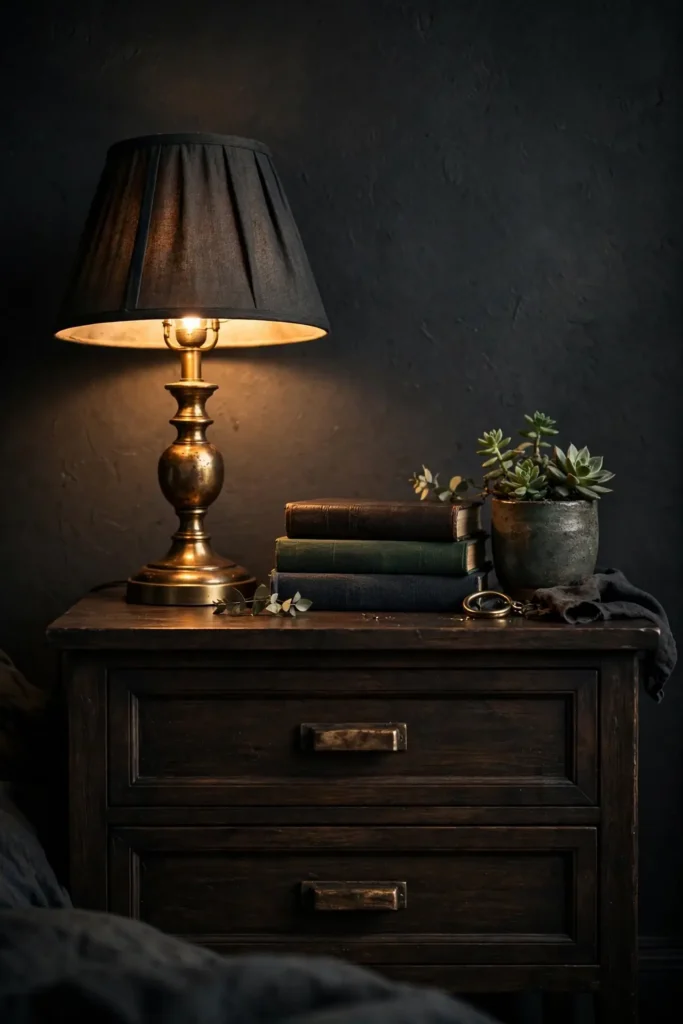 Nightstand Styling Depth