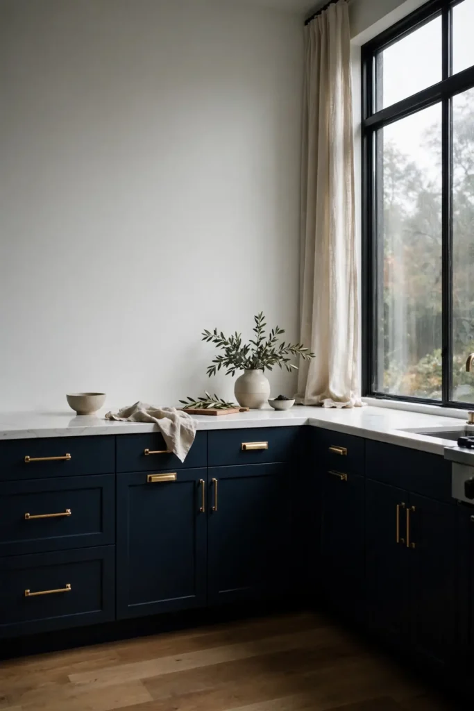Midnight Navy Walls