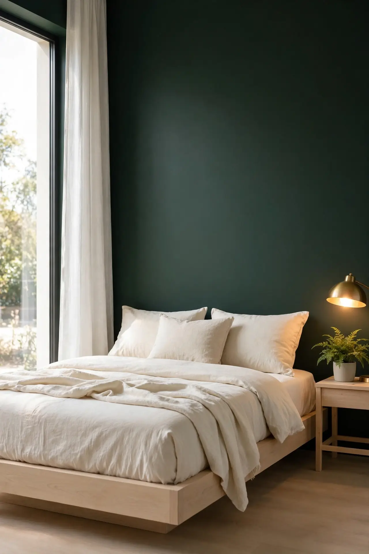 Deep Green Walls