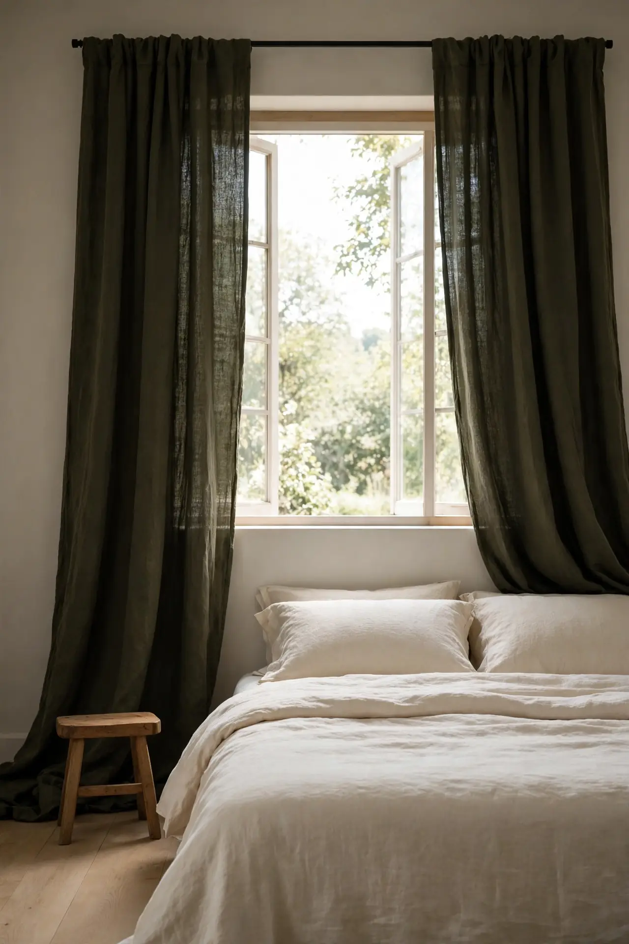 Moody Linen Drapes