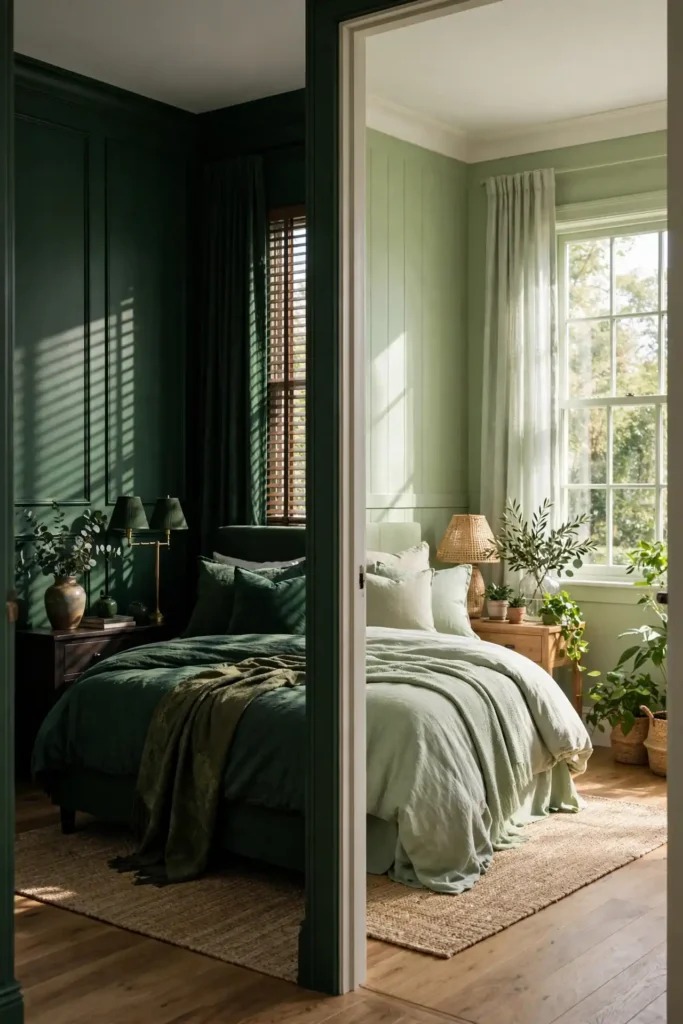 Dark Vs Light Green