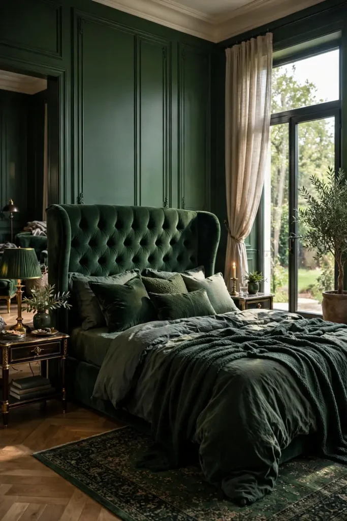 Velvet Headboard Style