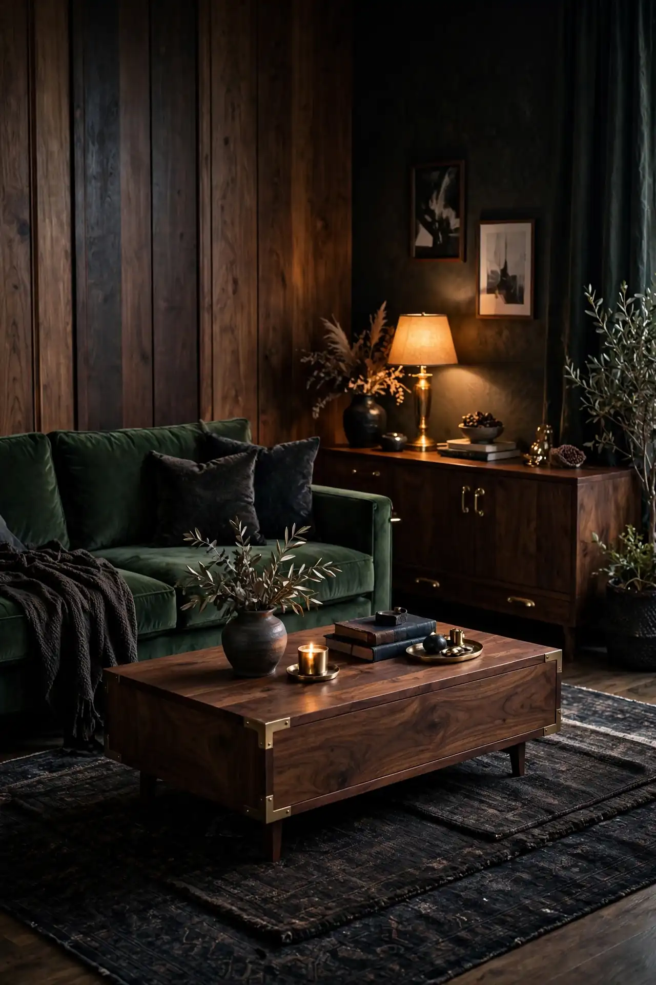 Dark Wood Tones